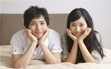 予防接種を打っている写真